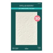 3D embossing folder - Holly & foliage