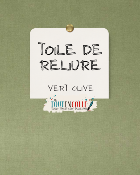 Toile de reliure - Vert Olive
