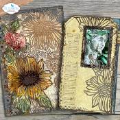Memory Binder - Bee and flower accent