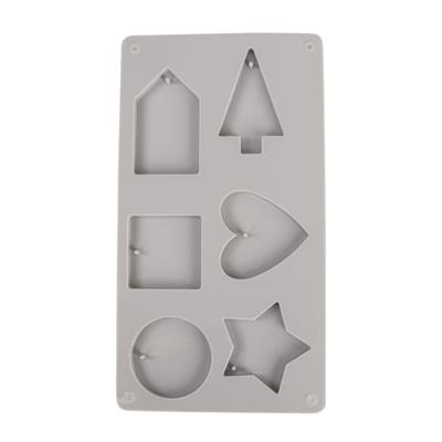 Moule formes percés en silicone