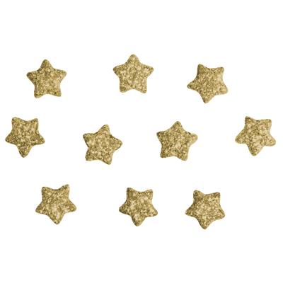 160 minis étoiles pailletées dorées