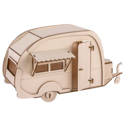 Kit en bois à monter<br>Caravane