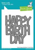 Matrice "Giant Happy Birthday"