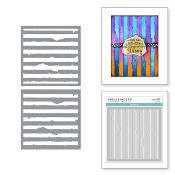 Pochoir "Tattered Stripes"