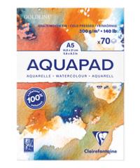 Bloc aquarelle AQUAPAD <br> 70 feuilles A5