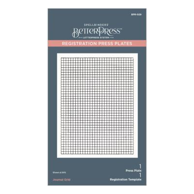Registration Press plates - journal grid