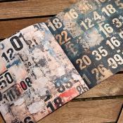 Mixe Media Art Paper - By the numbers - 20x20