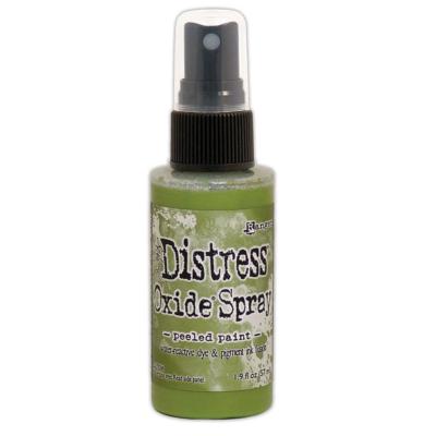 Distress oxide spray Peeled paint