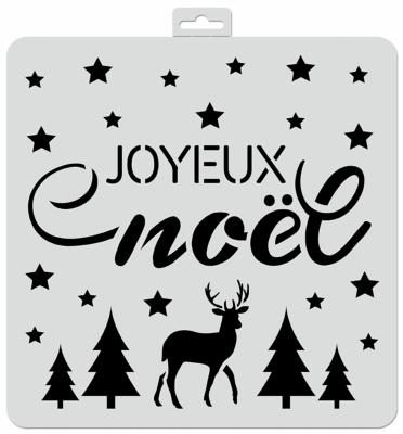 Pochoir Joyeux Noël 3