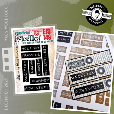 Tampon EM149 par Mags Wooodcock