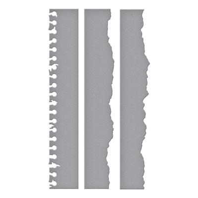 Cutting dies - Torn paper edges
