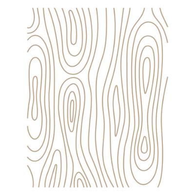 Hot foil Plates - Woodgrain background