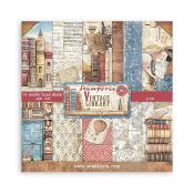 bloc 20x20cm - Vintage Library