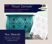 Pochoir Royal Damask 40x50cm