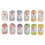 Fils de coton x12 - pastel