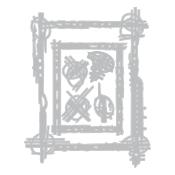 Seth Apter thinlits die - Framed