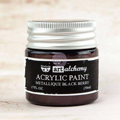 Art Alchemy Metallique Paint <br>Green Olive