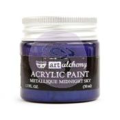 Art Alchemy Metallique Paint <br>Midnight Sky