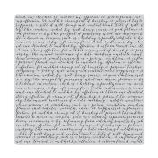 Cling Rubber Background Stamp - Script