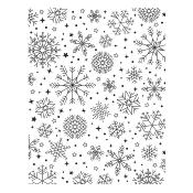 BetterPress plate - Snowfall Shimmer