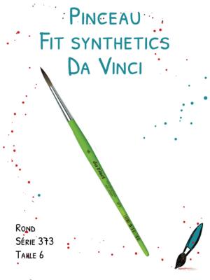 Pinceau FIT Synthétics rond<br>Série 373 - Taille 6