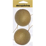 2 boules 9cm