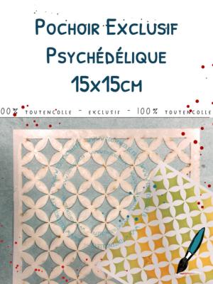 Pochoir Exclusif<br> Psychédélique