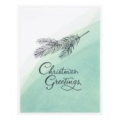 BetterPress plate - Evergreen branches