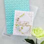 3D embossing folder - Tufted