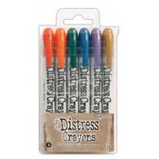 6 Crayons Distress #9