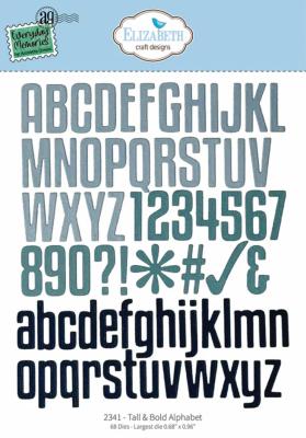 Memory Binder - Tall & bold alphabet