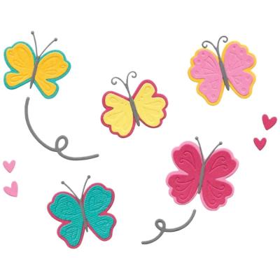 Catherine Pooler thinlits die - Bright butterflies #2