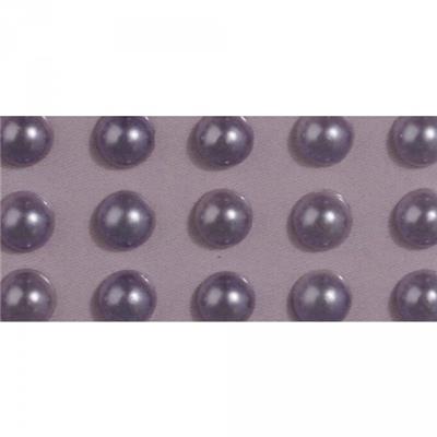 80 demi-perles lilas 5mm