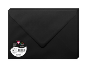 5 enveloppes noires C5<br>162x229mm