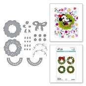 Cutting dies - Classic mouse - Holiday wreath