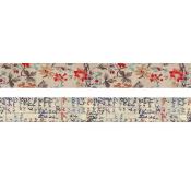 2 Linen Tape Floral