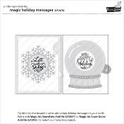 Tampons Magic Holiday Messages
