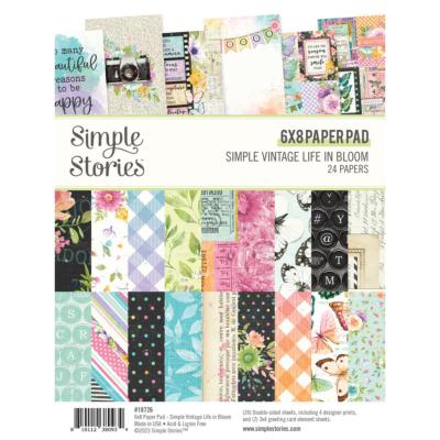 Paper pad - Simple vintage life in bloom