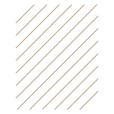 Hot foil Plates - Diagonal glimmer stripes