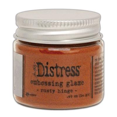 Distress Embossing Glaze Rusty hinge