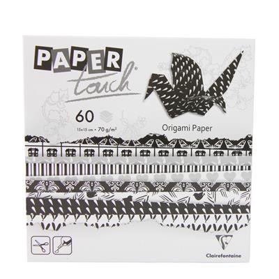 Papier Origami Noir & Blanc