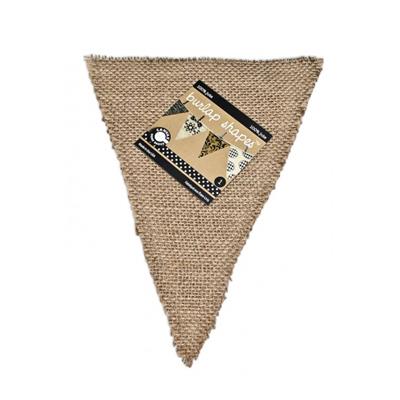 Triangle de jute 18cm