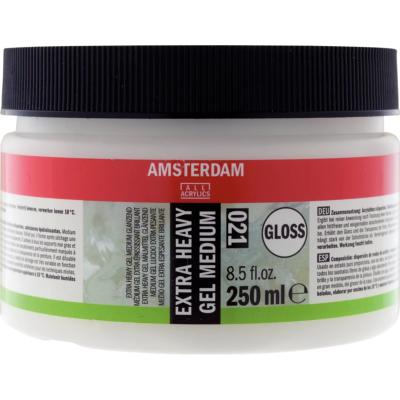 Heavy gel medium gloss