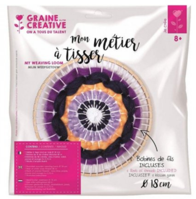 Métier à tisser rond 18cm