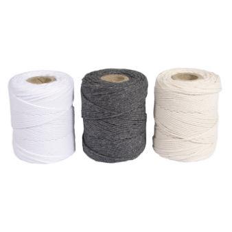 Fil à Macramé - 3x65 mètres - sable