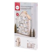 Kit en bois à monter<br>Calendrier de l'avent