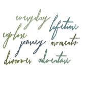 Thinlits - Handwritten journey