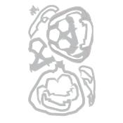Tim holtz thinlits die - Layered Jack-o-lantern
