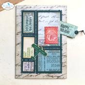 Postage Stamps - Dies Planner Essentials