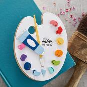 Cutting dies - Painter's palette